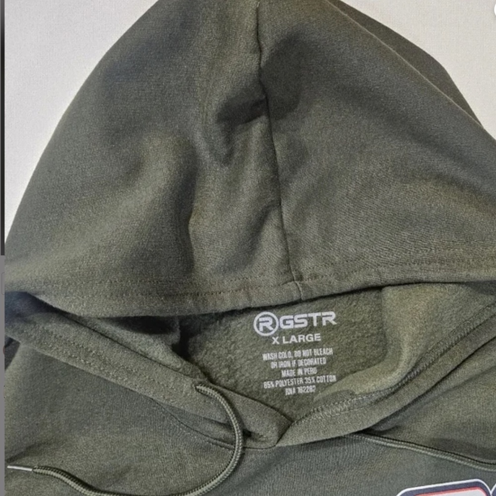 Top Speed Racing RGSTR‎ Hoodie Mens XL Black 99 Car Graphic Fleece - Picture 5 of 9